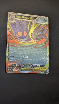 Mega Gengar EX 125/217 Ascended Heroes Pokemon Rare Pack Fresh - Image 2