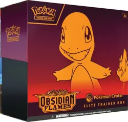Obsidian Flames Pokemon Center ETB Elite Trainer Box (Exclusive) Pokemon TCG ‘23 - Image 1