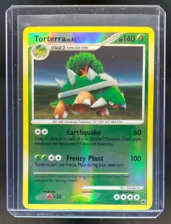 2008 Pokemon Diamond & Pearl Majestic Dawn Torterra Reverse Holo #30/100 - Image 1