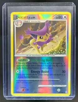 2008 Pokemon Diamond & Pearl Legends Awakened Delcatty Reverse Holo #23/146 - Image 1