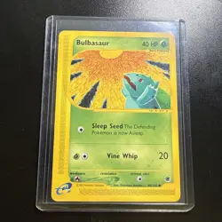 Pokemon Expedition Bulbasaur 95/165 Common Non-Holo LP Read Description - Image 1
