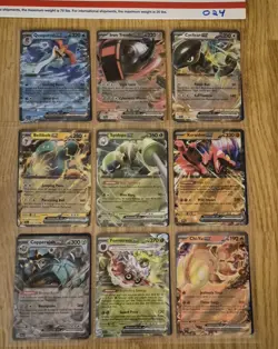 108 Pokemon Cards Binder EX V reverse / Holo - lot #024 - Image 3