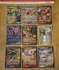 108 Pokemon Cards Binder EX V reverse / Holo - lot #024 - Image 5