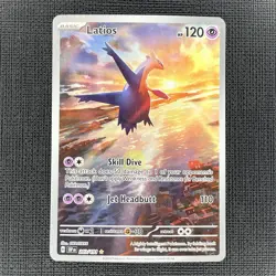 Latios 203/191 Pokemon TCG Surging Sparks Holo Illustration Rare Pack Fresh NM - Image 1
