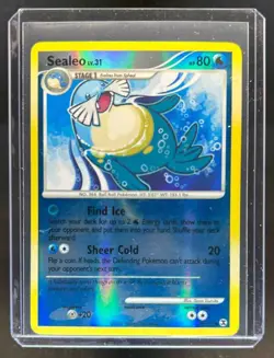 2009 Pokemon Platinum Rising Rivals Sealeo Reverse Holo #77/111 - Image 1