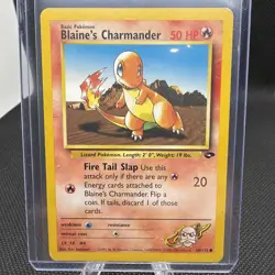 Pokemon TCG Blaine's Charmander Gym Challenge 60/132 Common LP - Image 1