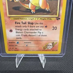 Pokemon TCG Blaine's Charmander Gym Challenge 60/132 Common LP - Image 3