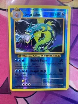 Gyarados 34/108 Holo Rare Evolutions Pokemon Reverse Holo Near Mint Pokemon Card - Image 1