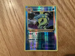 Pokemon Card Gyarados 34/108 XY Evolutions Reverse Holo Rare Played - Image 1