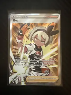 Bea - TG25/TG30 - Pokemon Astral Radiance Sword & Shield Full Art Card NM - Image 1