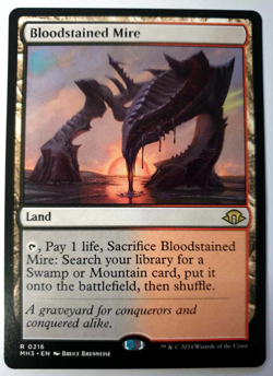 MTG: Modern Horizons 3 - Bloodstained Mire - Rare - #0216 NM - Image 1