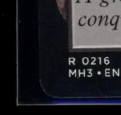 2024 MAGIC: THE GATHERING MODERN HORIZONS 3 #0216 BLOODSTAINED MIRE RARE - Image 4