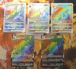 Pokemon TCG Rainbow VMAX 5 Card Lot Secret Rare NM/M🔥🔥🔥 - Image 2