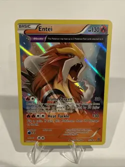 Pokemon Entei 15/98 Holo Rare XY Ancient Origins NM Near Mint - Image 1