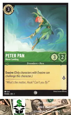 The First Chapter #91/204 Peter Pan - Disney Lorcana - Image 1