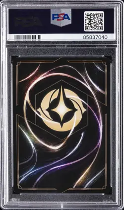 2023 DISNEY LORCANA RISE OF THE FLOODBORN ENCHANTED BEAST RELENTLESS PSA 10 - Image 2