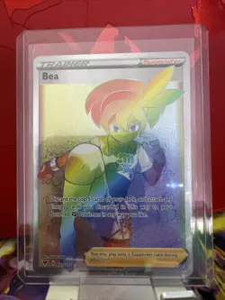 Bea 193/185 Vivid Voltage Full Art Secret Rainbow Rare Pokemon Card - NM - Image 1