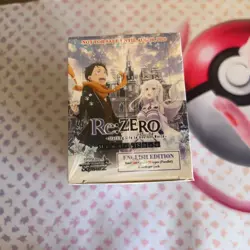 Weiss Schwarz Re:ZERO Booster Box Memory Snow English Factory Sealed NEW - Image 5