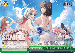 Weiss Schwarz NIK/S117-057 BLUEWATER ISLAND CR NIKKE - Image 1