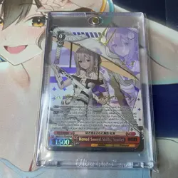 Weiss Schwarz NIKKE NIK/S117-T14SP Honed Sword Skills, Scarlet SP Sign ENGLISH - Image 1