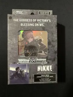OPENED Weiss Schwarz GODDESS OF VICTORY: NIKKE - Trial Decks Only Contains 1 SR - Image 2