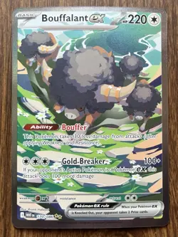 BOUFFALANT EX SIR Special Illustration Rare SV White Flare 170/086 Pokemon TCG - Image 1