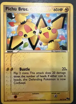 Pokemon TCG Pichu Bros 16/17 Series 3 Excellent Condition - Image 1