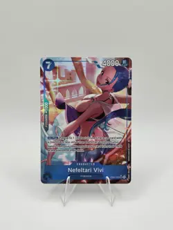 Nefeltari Vivi (Alternate Art) EB04-025 The Azure Sea's Seven Foil Near Mint - Image 1