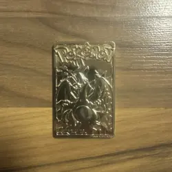 Pokemon Burger King Charizard 23K Gold-Plated Card - Image 1