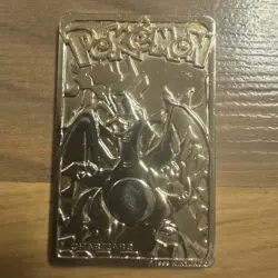 Pokemon Burger King Charizard 23K Gold-Plated Card - Image 2