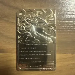 Pokemon Burger King Charizard 23K Gold-Plated Card - Image 3