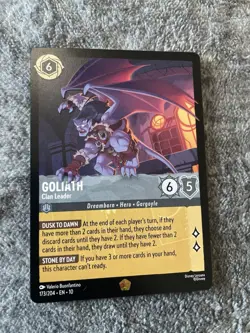 Goliath Clan Leader 173/204 Legendary Disney Lorcana Whispers In The Well - Image 1