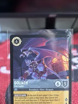 Disney Lorcana Whispers In The Well GOLIATH Clan Leader Legendary 173/204 - Image 2