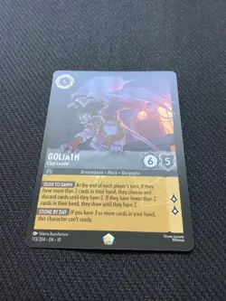 Goliath Clan Leader 173/204 Legendary Disney Lorcana Whispers In The Well - Image 3