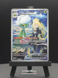 Cynthia’s Roserade 184/182 IR | Destined Rivals SV10 | Pokemon Card | NM - Image 1