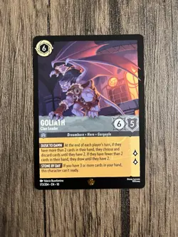 Lorcana Whispers in the Well ~ Goliath - Clan Leader 173/204 Legendary Disney - Image 1