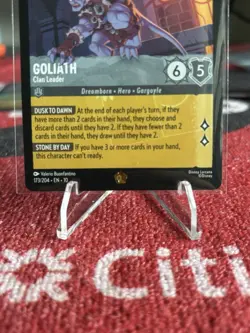 Lorcana Whispers in the Well ~ Goliath - Clan Leader 173/204 Legendary Disney - Image 2