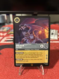 Goliath - Clan Leader 173/204 Whispers in the Well Legendary Disney Lorcana - Image 1