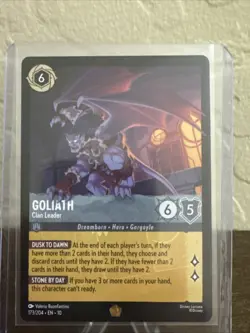 Disney Lorcana Whispers in the Well -Goliath - Clan Leader 173/204 Legendary - Image 1