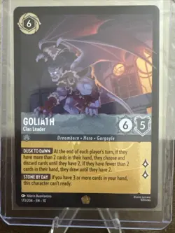 Disney Lorcana Whispers in the Well -Goliath - Clan Leader 173/204 Legendary - Image 2