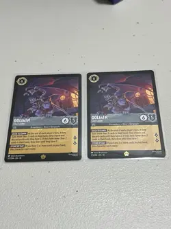 Disney Lorcana TCG Goliath Clan Leader 173/204 Legendary Whispers In The Well X2 - Image 1