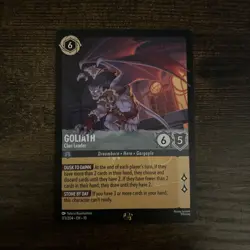 Disney Lorcana Whispers in the Well- Goliath Clan Leader 173/204 Legendary - Image 1