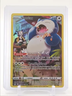 SNORLAX 2022 POKEMON SWSH LOST ORIGIN TRAINER GALLERY TG10/TG30 Q4657 - Image 1