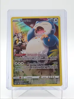 SNORLAX 2022 POKEMON SWSH LOST ORIGIN TRAINER GALLERY RARE TG10/TG30 Q5686 - Image 1