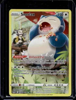 2022 Pokemon SWSH Lost Origin Snorlax Trainer Gallery #TG10/TG30 - Image 1