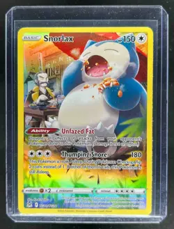 2022 Pokemon SWSH Lost Origin Snorlax Trainer Gallery #TG10/TG30 - Image 1