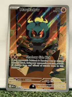 Marshadow 146/132 IR Pokemon Mega Evolution Illustration Rare Full Art - NM 🔥 - Image 1
