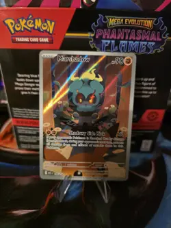 Marshadow 146/132 - Mega Evolution Base - Illustration Rare Pokemon Card - Image 1