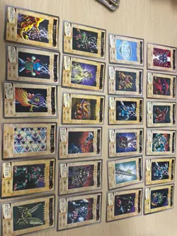 Yugioh Bandai common 24 cards lot card set japanese vintage 90s - Image 2