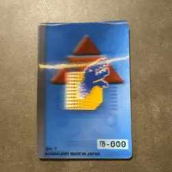 BANDAI Digimon Card Blue Card Vintage Japanese Pokemon Promo Card - Image 1